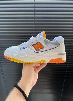 Жіночі кросівки new balance 550 vibrante orange / smb2 фото