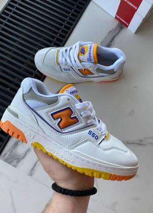 Жіночі кросівки new balance 550 vibrante orange / smb9 фото