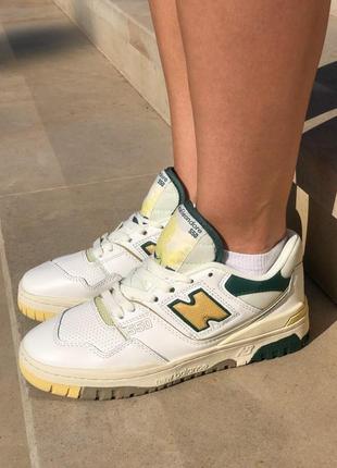 Мужские кроссовки new balance 550 aime leon dore natural green / smb