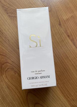 Armani si intense edp 100 ml.1 фото