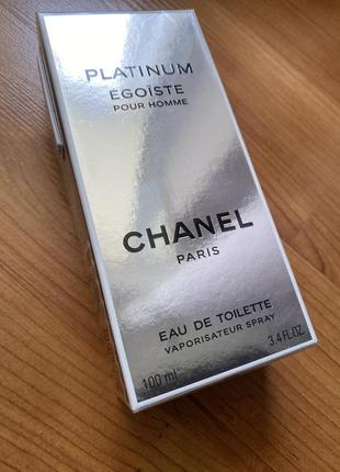 Chanel platinum egoiste 100 ml.