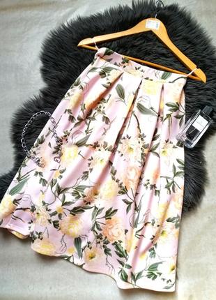 Женская модная юбка с цветочным принтом miss selfridge2 фото