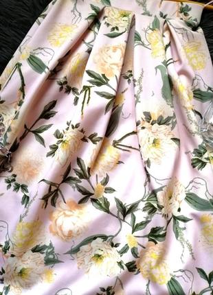 Женская модная юбка с цветочным принтом miss selfridge3 фото