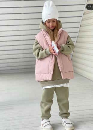 Спортивный костюм для девочки тройка