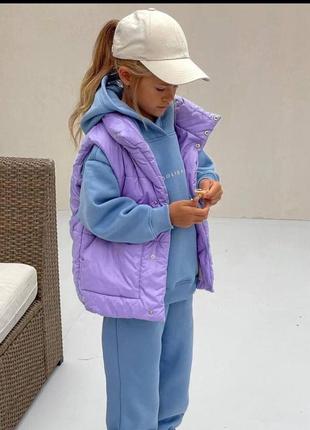 Спортивный костюм для девочки тройка