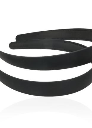 Обруч для волосся пластиковий — 2.5 cm 23609 матовий