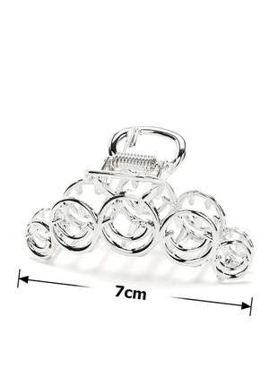 Заколка краб для волос металлический 2362902