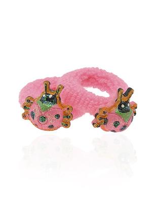 Резинка для волос детская "божья коровка" 837