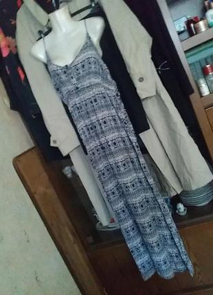Платье сарафан штапельный винтаж2 фото