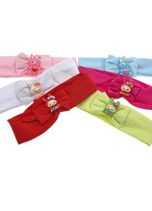 Пов'язка на голову дитяча з зайчиком 1012