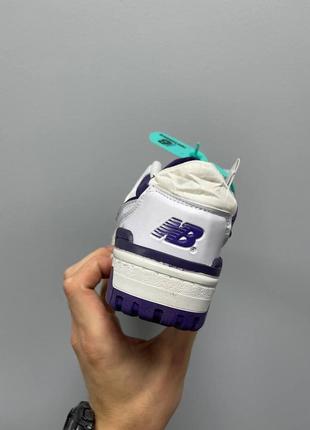 Женские кроссовки new balance 550 purple logo / smb3 фото