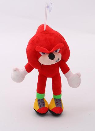 Мягкая плюшевая игрушка супер соник –  ехидна наклз 28см super sonic plush