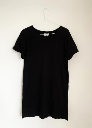 Хлопковое платье футболка h&m2 фото