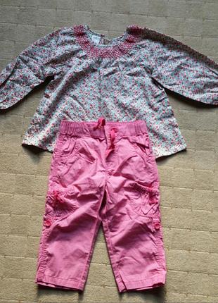 Чудесный комплект h&amp;m 9/12 мес.