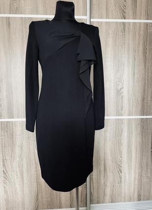 Маленькое черное платье с рюшами nissa #*#1 фото