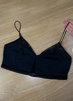 Топ miss selfridge нбретельках в сіточку