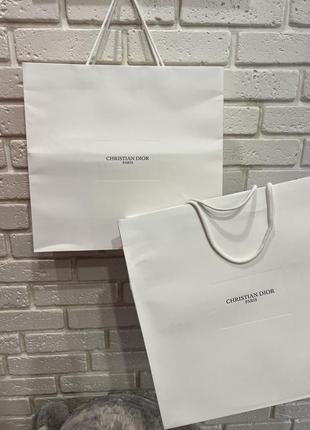 Пакет крафтовый christian dior оригинал