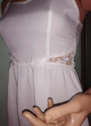 Летнее штапельное платье сарафан hm5 фото