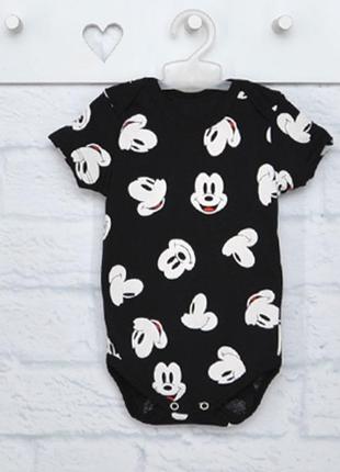 Боди микки короткий рукав.