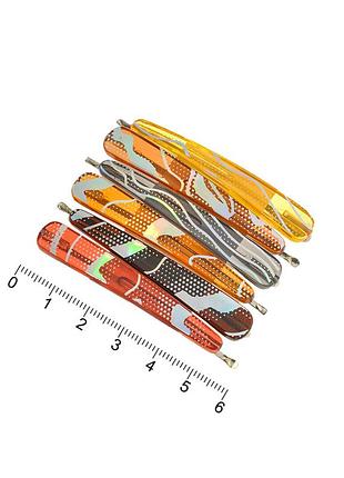 Шпилька-невидимка для волосся з пластиковою накладкою 7281