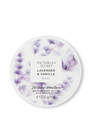 Natural beauty body butter lavender & vanilla relax  lavender & vanilla relax - олія для тіла вікторія сікрет