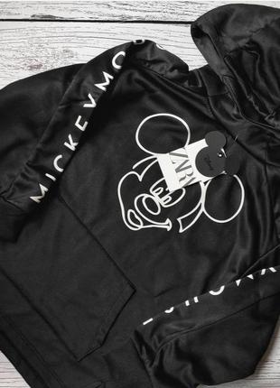 Стильний худі zara disney mickie mouse тканина щільна всередині легесенький начос