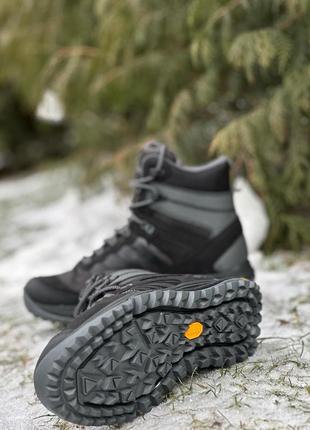 Мужские оригинальные зимние трекинговые ботинки merrell nova sneakers waterproof j0669616 фото