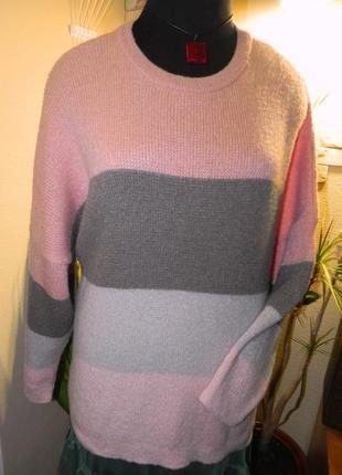 Шикарный мягенький пуловер джемпер оверсайз большого размера   asos  англия