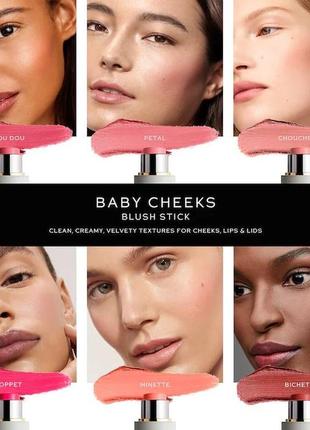 Кремовые помада румяна westman atelier dou dou baby cheeks lip + Make Up For Ever2 фото