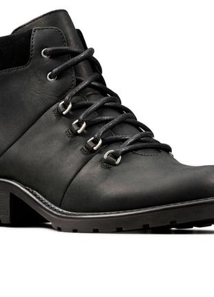 Шкіряні черевики clarks orinoco demi black