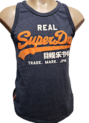 Майка superdry стильная мужская удлиненная майка р.s original limited