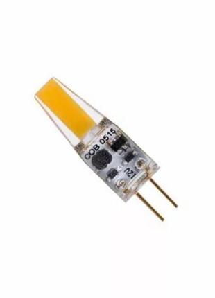 Лампа світлодіодна led g4 3.5w 3000k ac/dc12