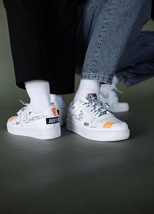 Кросівки nike air force 1 low “just do it” (white logo)
