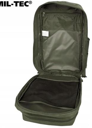 Рюкзак армійський mil-tec assault 36l, тактичний, штурмовий, олива об'єм 36-40 л.3 фото