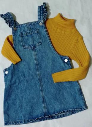 Гольф, сарафан фирма nutmeg на 4-5 лет на 110 см