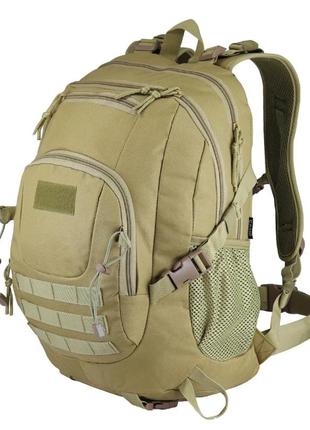 Тактичний рюкзак camo military gear caiman 35л 48 x 31 x 22см койот pl-cm-bp-cy