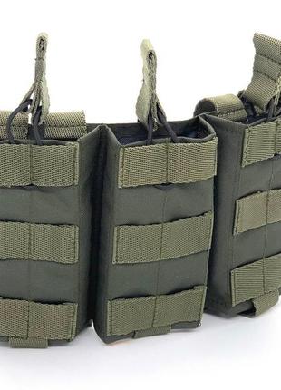 Підсумок тактичний для магазину тройної cordura оліва