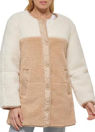 Куртка levi's midlength sherpa coat розмір s.