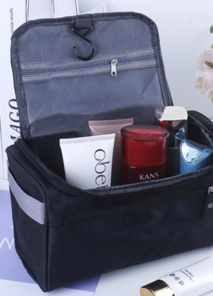 Косметичка органайзер подвесная сундук travel bag черный