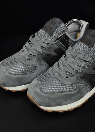 Кроссовки new balance 574 арт 21192 (человечи,рамебилёнс)6 фото