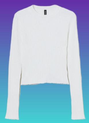 Нова кроп, укорочена кофточка, джемпер, гольф h&m