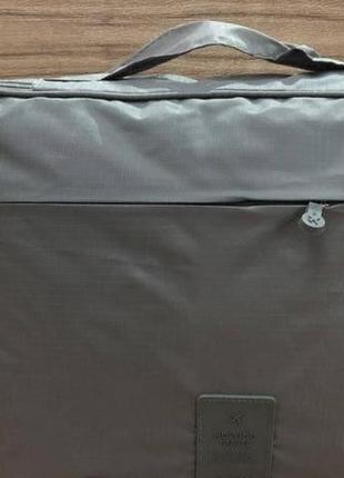 Органайзер для блуз і сорочок, кейс, сумка для подорожей. сірий1 фото