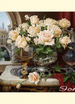 Схема "воспоминания о венеции. розы. " 500 х 3881 фото