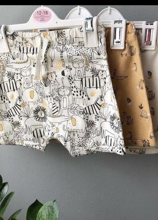 Шорты george 12-18 мес 80-86 см шортики