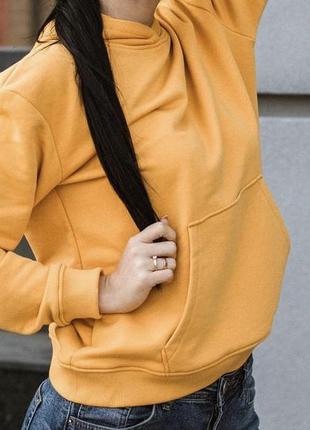 Худі жовтого кольору