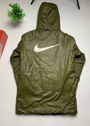 Женская двухсторонняя парка nike7 фото