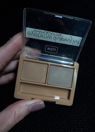 Набор теней для бровей wibo shaping kit