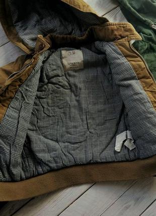 Гірчична куртка zara boys р 110 (4-5 років)4 фото