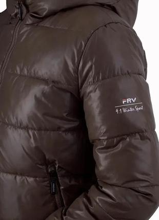 Куртка женская freever af 2277 коричневая3 фото