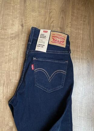 Нові levi’s (оригінал) 535 (710 / 711) р. 26 джинси жіночі стрейчеві брюки штани6 фото